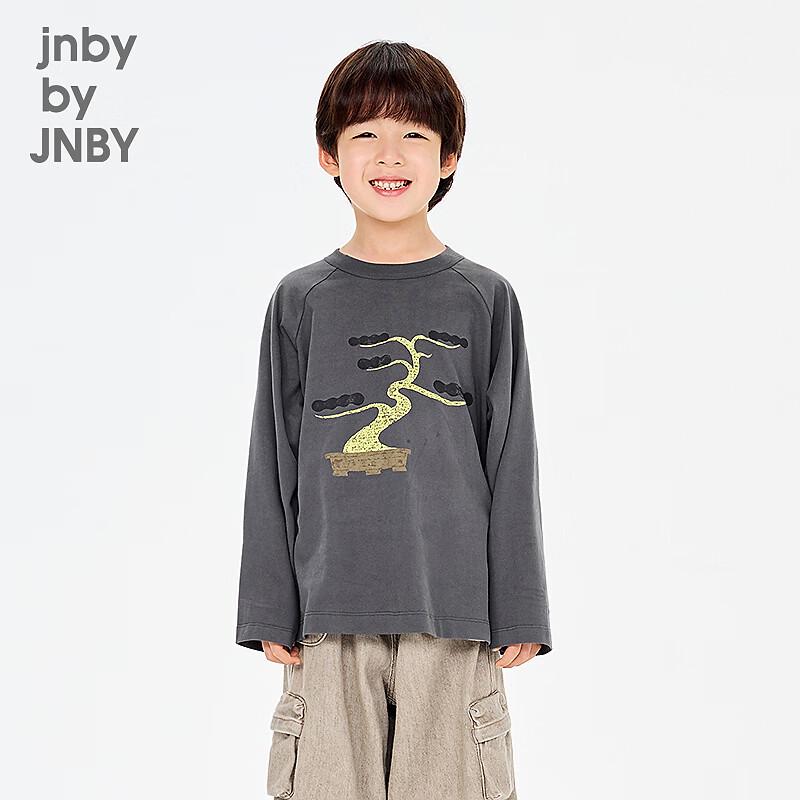 JNBY by JNBY Kids  Unisex Spring Long Sleeve T-shirt 150 cm
