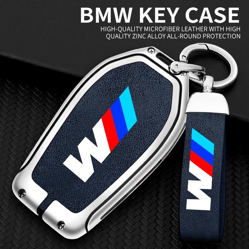 BBKW7 Zinc Alloy Car Key Case Cover Shell Holder For BMW 5 7 Series G30 G11 G12 G31 G32 i8 I12 I15 G01 X3 G02 X4 G05 Styling Accessory