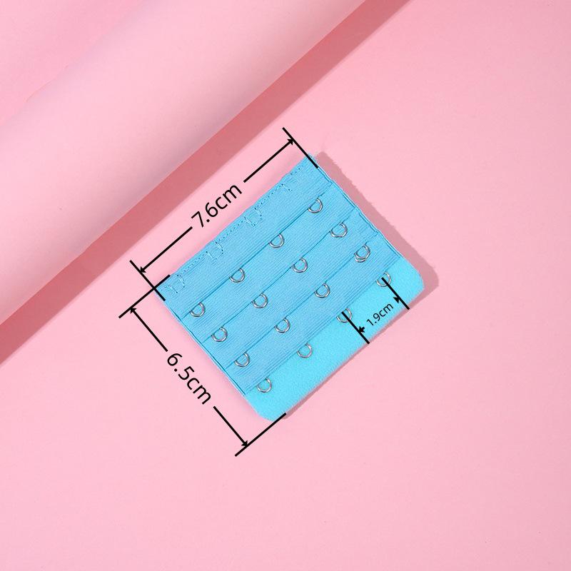Bra Extension Buckle: 4 Rows, 3 or 4 Buckle Options, Stainless Steel, Large Size Adjustable Extender.
