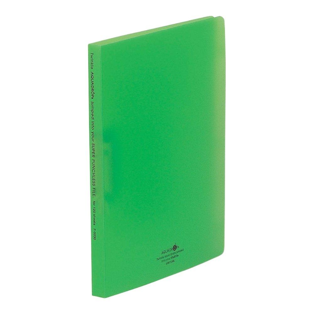 

LIHIT LAB Punchless File, A4, 10-Pack, Yellow-Green, F5030-6_10