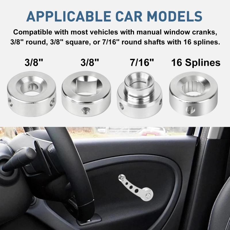 Set Manovella Alzacristallo Auto Maniglia Alzacristallo Auto Accessorio Auto Per Auto Vecchie Manovella Alzacristallo Maniglia Alzacristallo Auto Maniglia Alzacristallo Auto