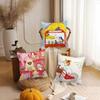 C-coco And W-Wondrous Gang Pillow Case Applicable Space For Guest Rooms Interiors Cars Office House Decoration