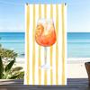Towel Microfiber beach towel, quick-dry, sand-free, ultra-fine fiber, super soft. A-Aperol Spritzs
