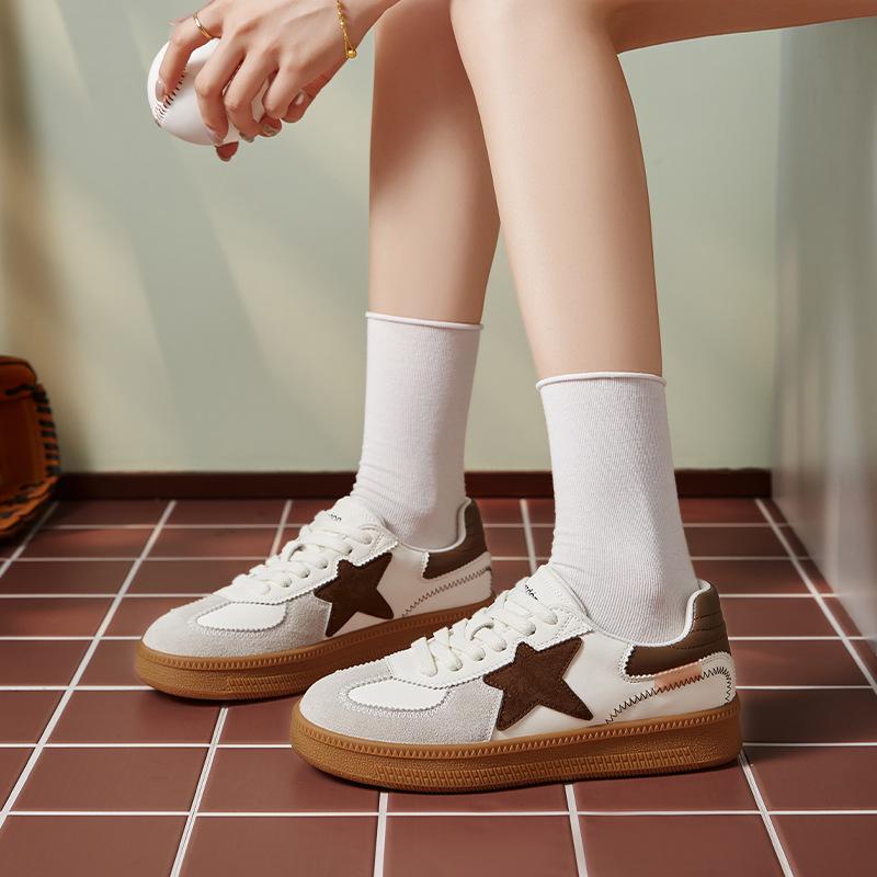 Augustine platform German training shoes women's 2025 new autumn retro star ballet Forrest Gump casual sports shoes