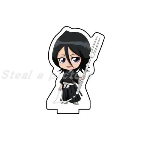 Anime Mini Action Figure Doll Ishida Uryuu Grimmjow Jeagerjaques Acrylic Stand Model Plate Cosplay Toy for Gift
