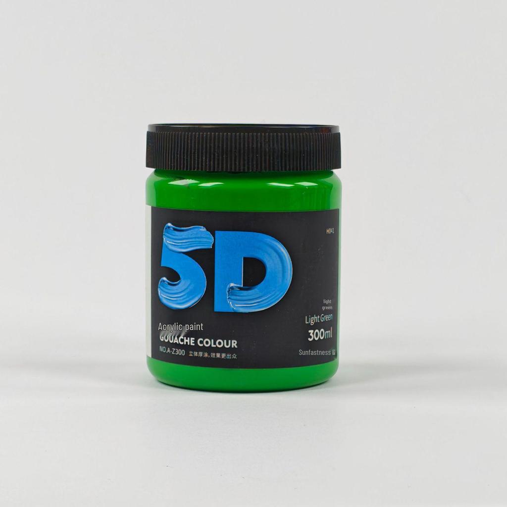 Lata de Pintura Acrílica de 300 ml: Impermeable, Ideal para Estudiantes de Arte, Proyectos de Bricolaje y Arte Pintado a Mano por Niños