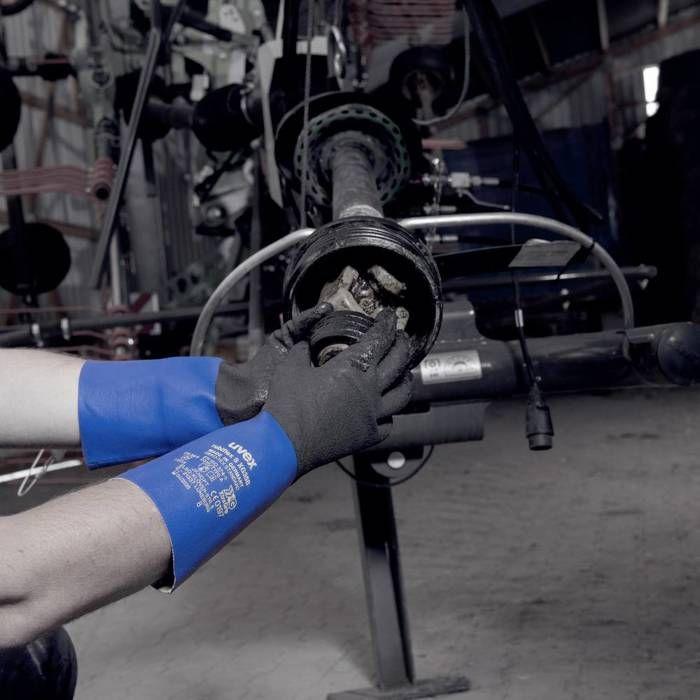 Uvex 6055710 rubiflex S XG35B Gants pour produits chimiques Taille: 10 1 paire(s)