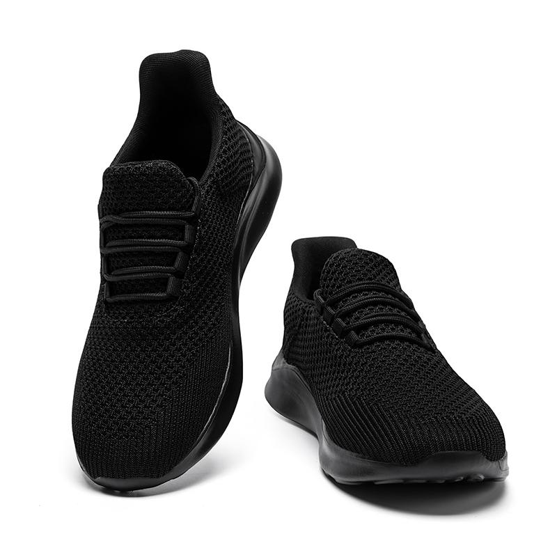 Athletic Leisure Shoes for Men Women Air Mesh Sneakers Lightweight Cushioned Comfort Walking Shoes Non-Slip Sole Casual Wear