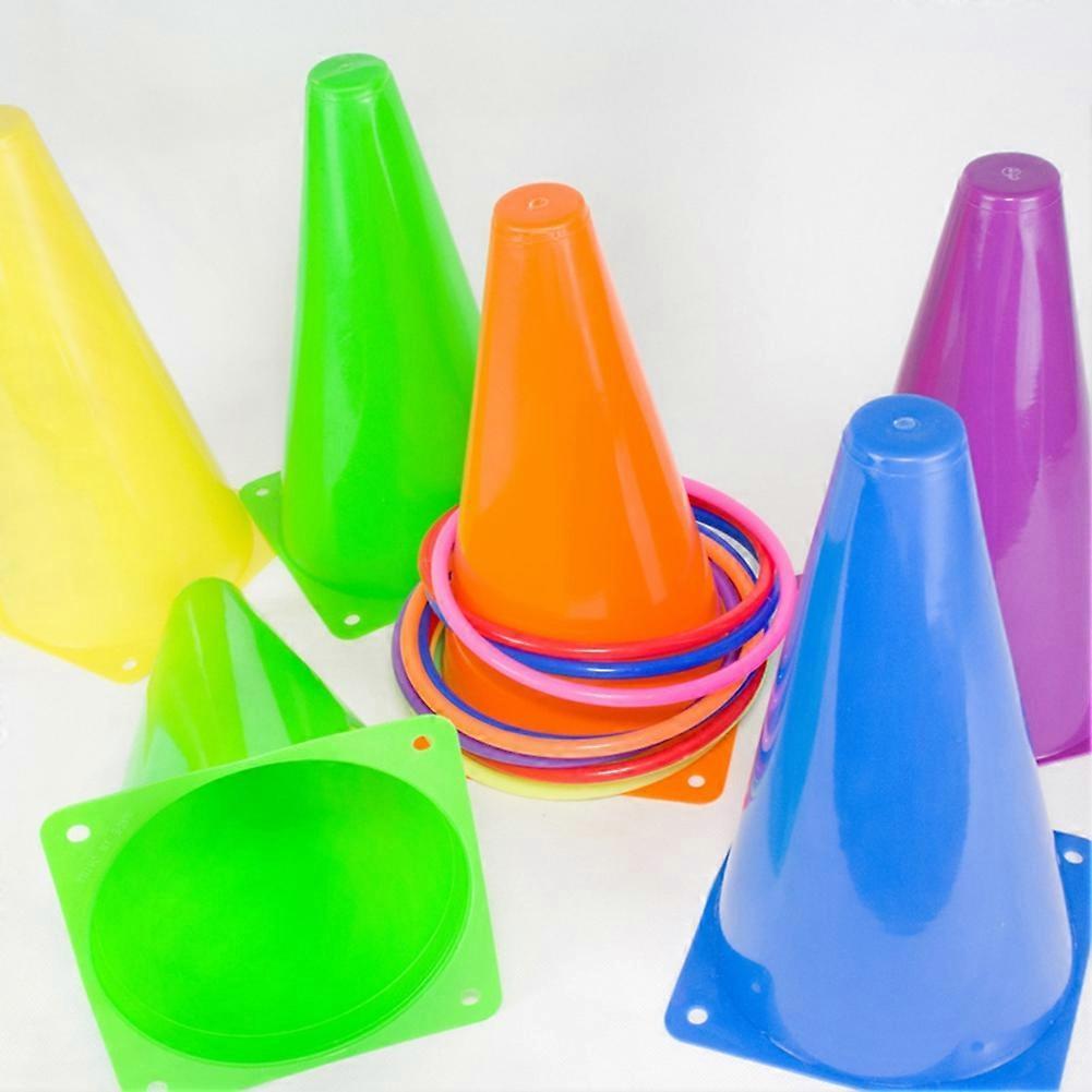 Children'S Fun Ring Throwing Game Outdoor Throwing Plastic Circle Parent-Child Interactive Competition Sense Training
