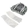 Double   One Piece Bee Suit Beekeeping Protective Clothes with Gloves for Beekeeper(1 Pair XL Gloves XL Bee Suit )