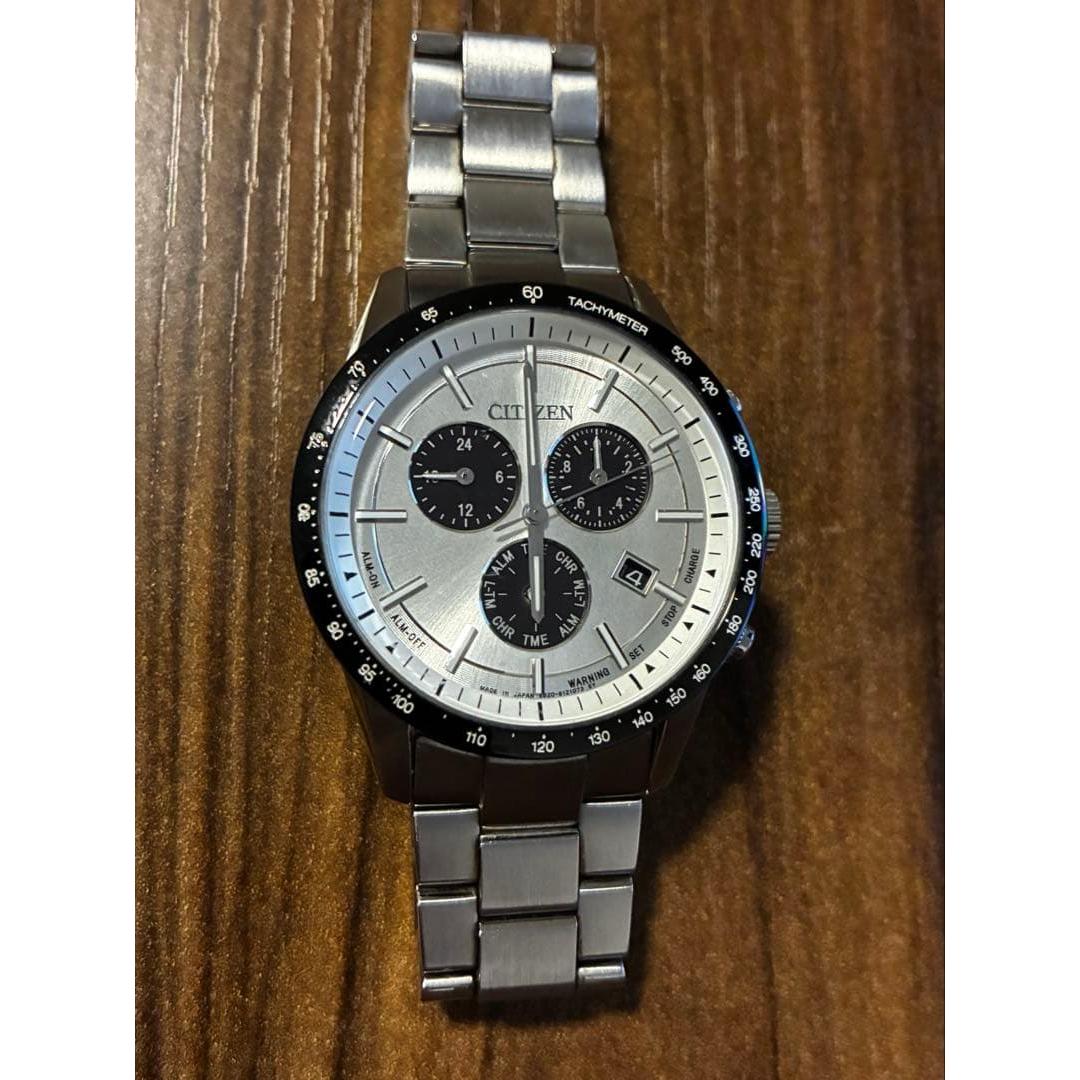Used [CITIZEN] Working item Citizen Eco Drive Chrono E820-S083460