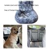 Dogs Travel Carrier Bed Pet Car Booster Seat W/ Safety Belt Removable Washable Seat Cushion Non-slip for Small Medium Large Dogs
