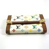 Louis Vuitton M92657 MonogramMulticolore Porto Monnaie-Plat Wallet coin purse