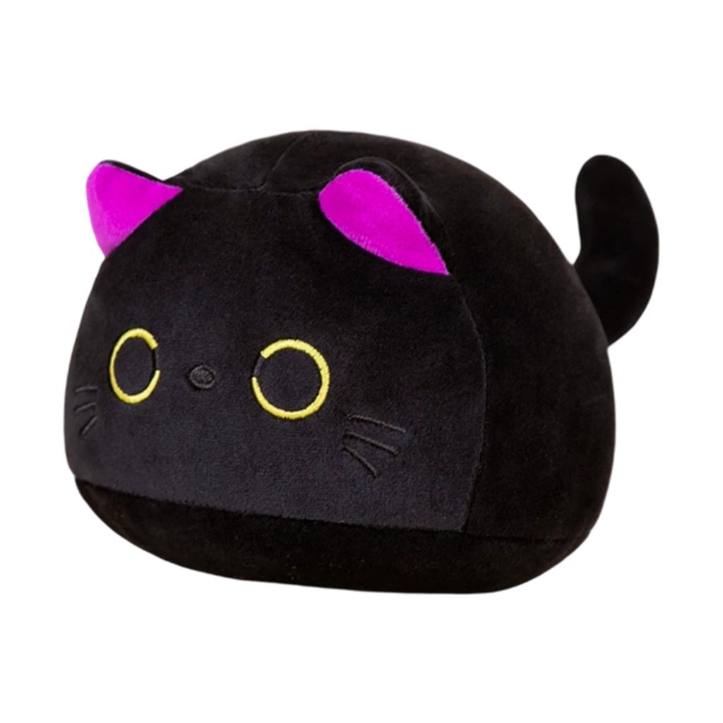 Soft Plush Cat Toy Decorative Stuffed Animal Suitable for Home Office and Various Spaces Creative Plush Doll Accessory for Room Decoration