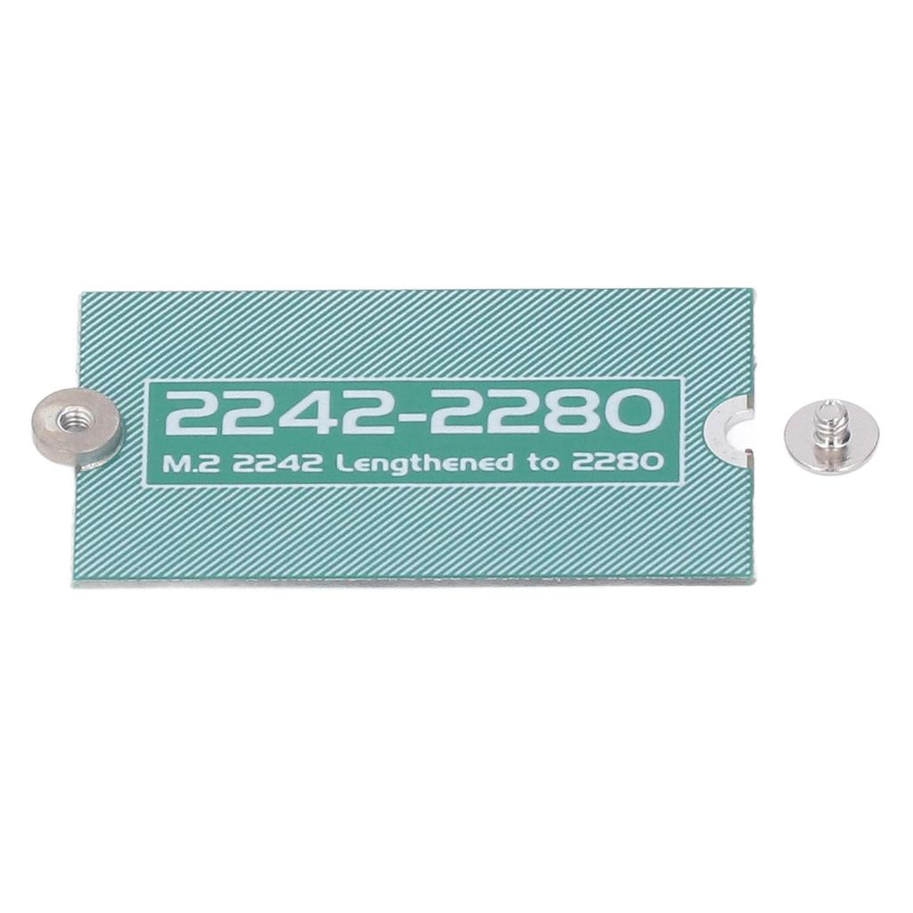 M.2 NGFF NVMe Length Extend Adapter Bracket PCB M.2 SSD Extension Bracket Card Plate for 2242 to