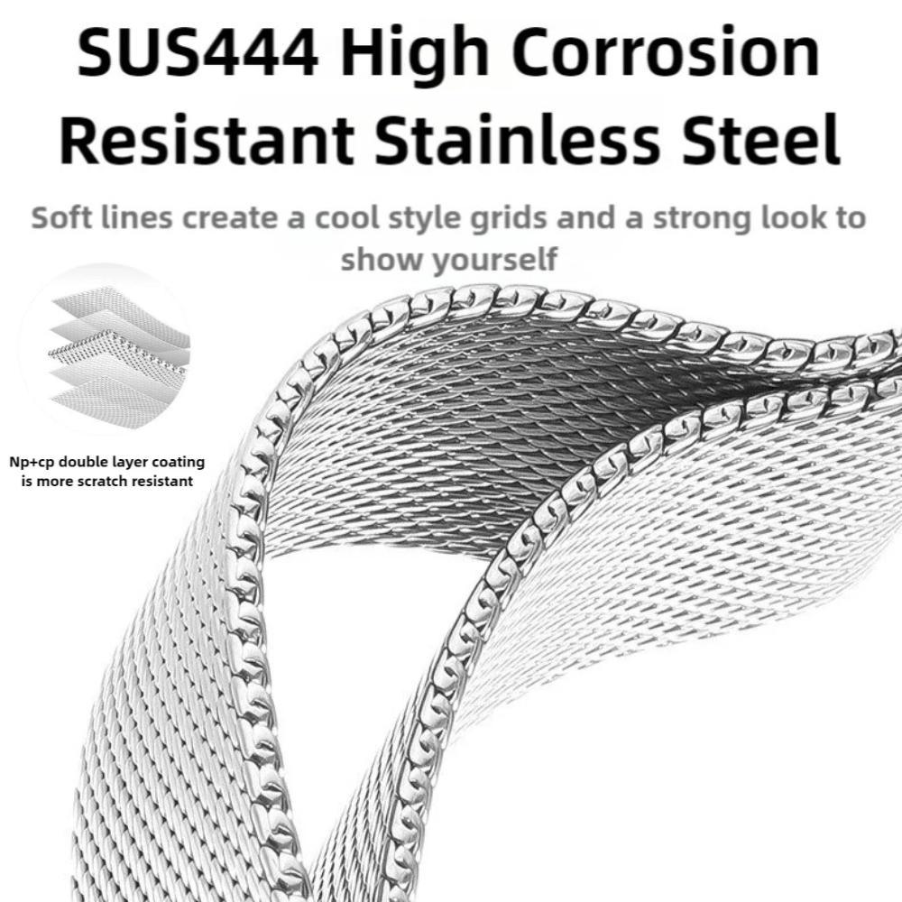 Magnetic Strap for Apple Watch Band Ultra 49mm 46mm 42mm Milanese Bracelet iWatch Series 10/11 9 8 7 6 5 4 SE/3 45/44/41/40mm