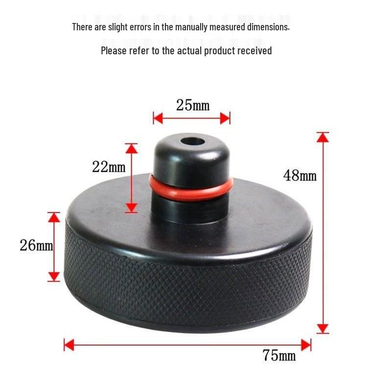 Shock Absorbing Rubber Pad for Tesla Model 3/Y: Jack and Car Bottom Heightening Accessory