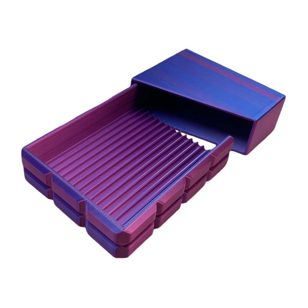 

10/15 Slots Fuse Beads Crafting Tray DIY Fuse Beads Picking Tray Bead Sorting Trays Arts Crafts 15 channels червоний/синій