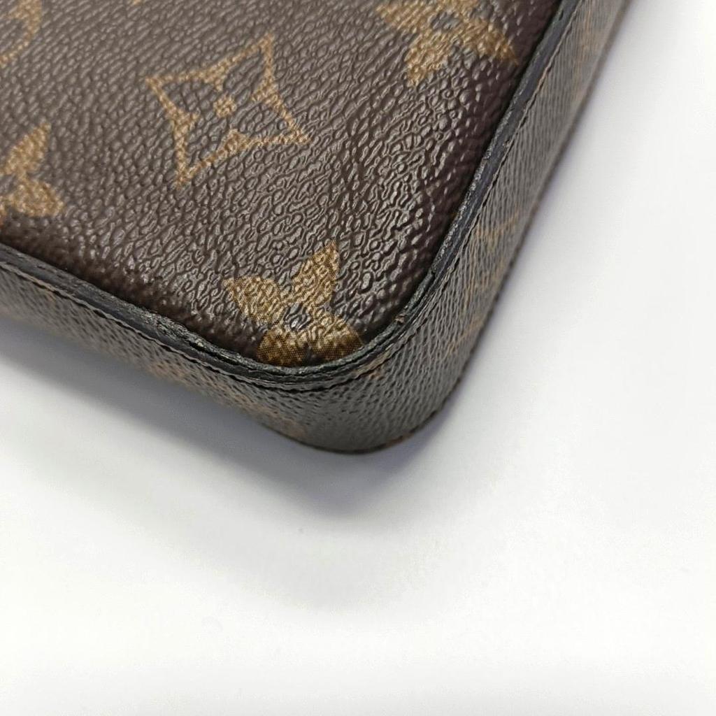 [Pre-Owned] Felicie Pochette Classic Monogram Coated Canvas And Leather Three-In-One Chain Bag - Good #F0Q87B