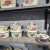 ZISIZ Thickened Enamel Basin with Lid