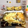 Anime Lightning Warrior Bedding Set Bedding set (1 duvet cover, 2 pillowcases, duvet not included)