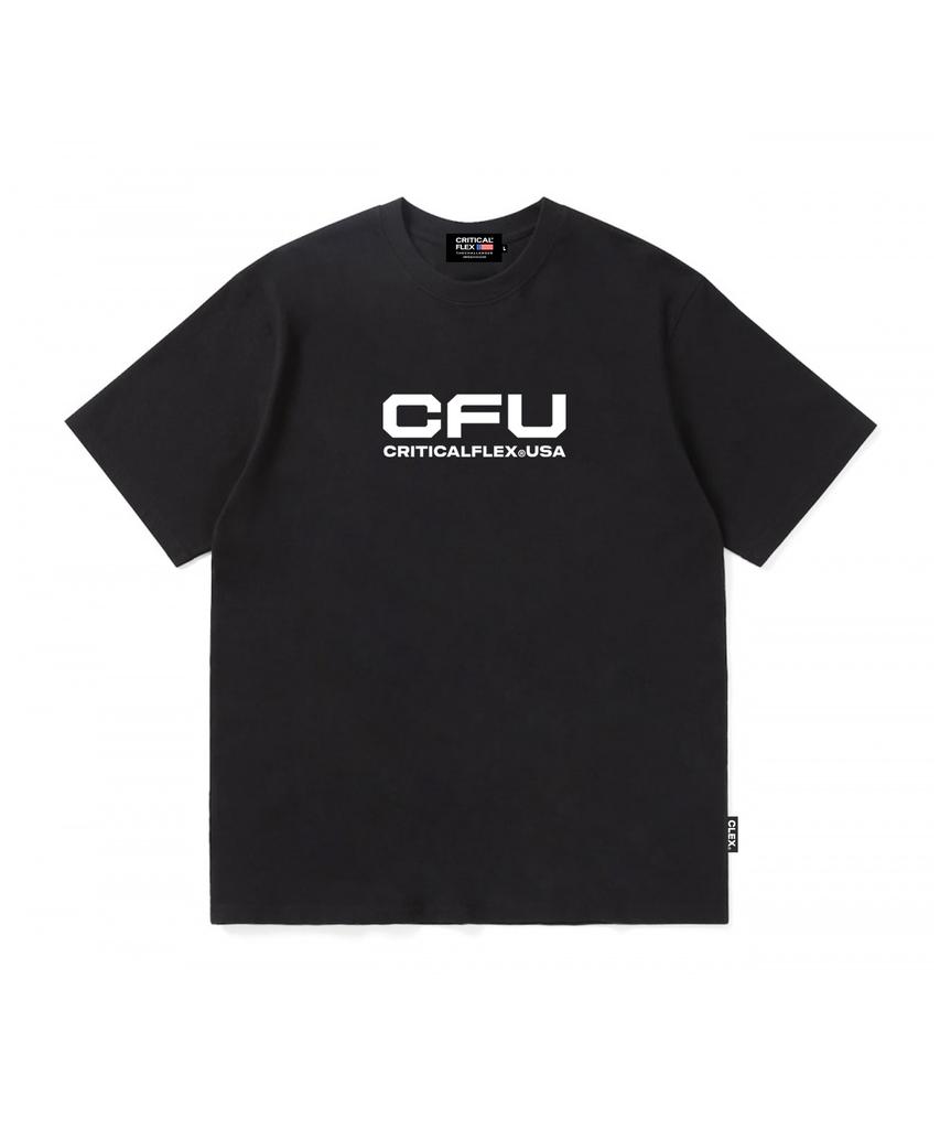 Keulitikeolpeullegseu Cfu Square Logo Short Sleeve T-Shirt Black