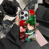 Katsuki Bakugo R-Hero Academia Phone Case For iPhone 17,16,15,14,13,12,Pro MAX Black Matte Shockproof Cover