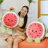 Wassermelone Puppe Plüschtier laufende Wassermelone Puppe Wurfkissen