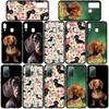 Hülle für iPhone 16 15 14 Xiaomi Redmi Note 13 12 11 Pro Max X 10 8 9 XR Samsung Galaxy S24 S23 A05 A15 13C 12COPPO Huawei Dackel Hund Handyhülle