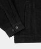 Excontainer Corduroy Trucker Jacket (Black)