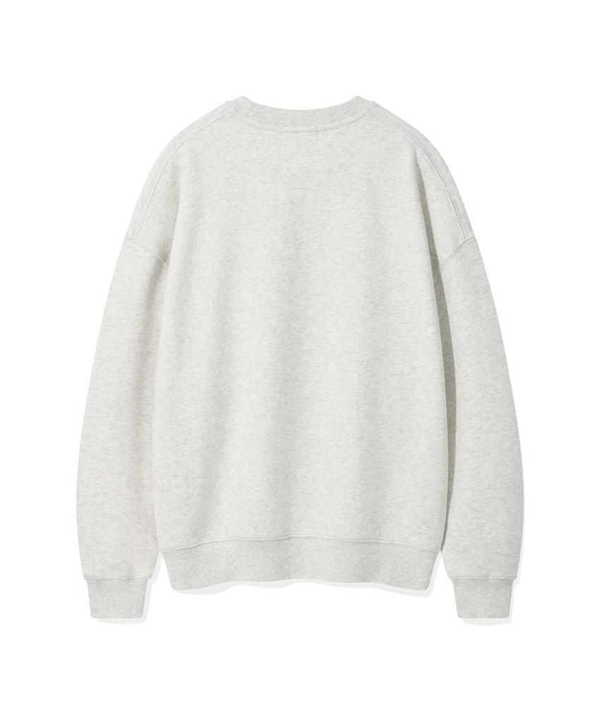 WACKY WILLY Women'S Lily Circle Graphic Sweatshirt Oatmeal
