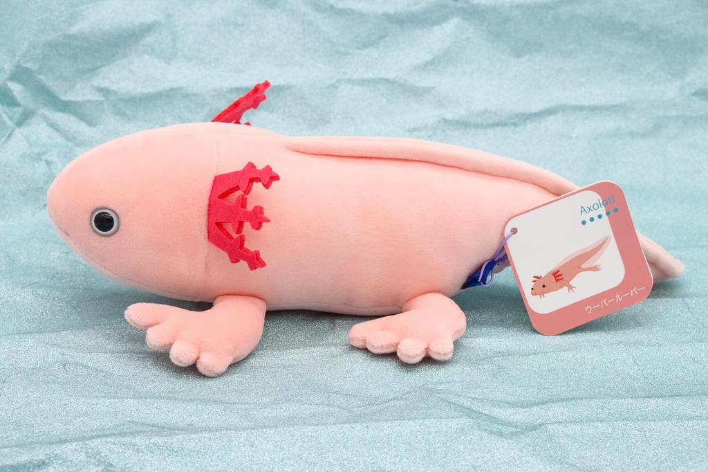 Takeoff Axolotl Small Plush Toy