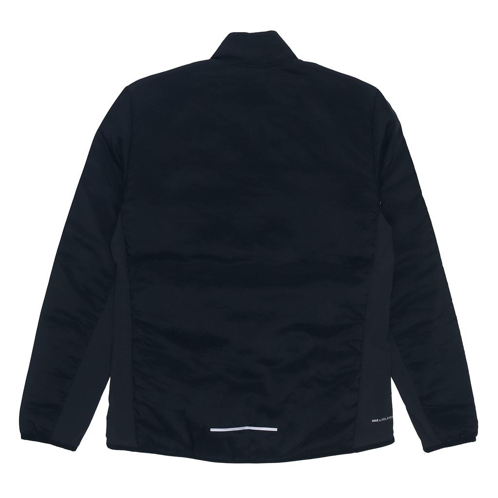 Nike Casual Sports Stand Collar Zip-Up Cotton Jacket Men Outerwear Black BV4875-010