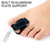 Hammer Toe Corrector, Adjustable Toe Splint Wrap with Aluminum Plate, Toe Straightener for Curled Bent Toes Women Men Day And Night Use