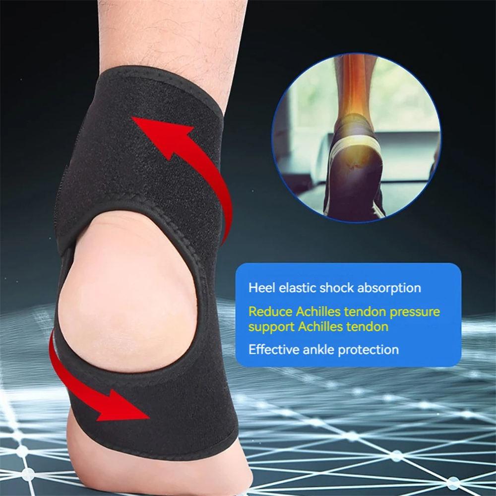 1Pcs Elastic Adjustable Sports Ankle Brace Pressure Ankle Socks Anti-Sprain Run Basketball Football Riding Breathable Stocking