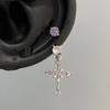 Punk Fashion Titanium Steel Ear Bone Studs: Cool Cochlear Piercing Earrings Collection