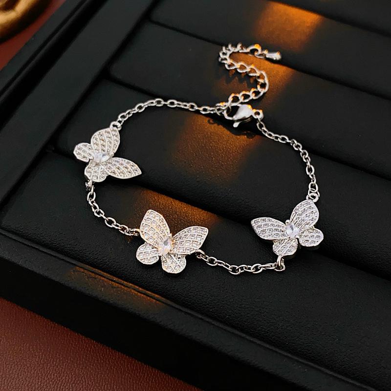 Vintage Geometric Zircon Bracelet - Elegant, Versatile Bangle for Women