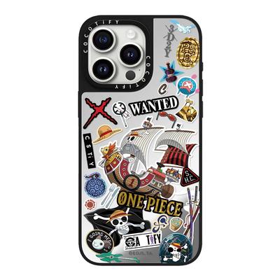 Luffy for Apple 16Pro Mirror for IPhone15ProMax Phone Case 14Plus Cartoon Cute 13 Proof