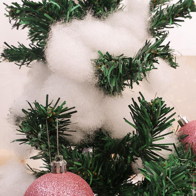 Neve Finta Decorazione Natale Soffice Cotone Neve Interno Morbida Neve Finta Cotone Artificiale Scena Invernale Decorazione Albero di Natale Esposizioni