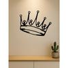Crown Metal Wall Art Royal Theme Mural Prince Princess Bedroom Decor Housewarming Gift