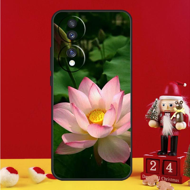 Flower Lotus Case For Honor Magic 8 6 7 Lite Honor X9d X9c X9b X9a X8b X8c Win 50 70 90 200 400 Pro Cover