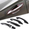 Aunginsy Exterior Door Grab Handle Trim Cover Compatible with Hyundai Tucson/Santa Cruz 2022-2024, Car Outside Front Rear Door Handle Panel