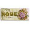 Canvas Print, Vintage Style Inscription