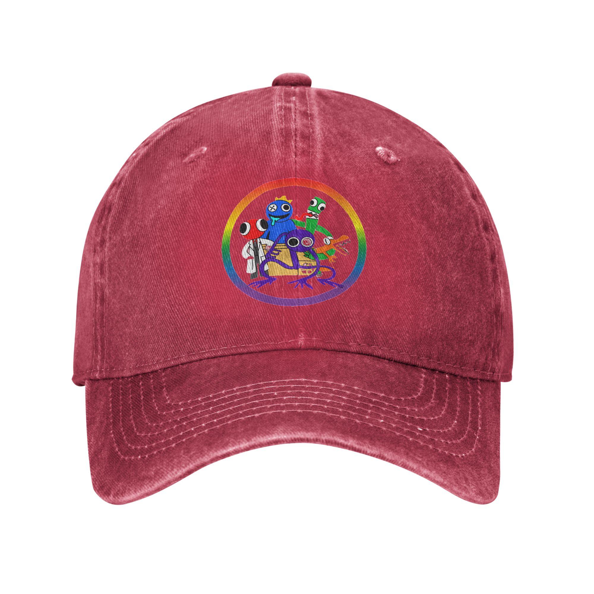 Garten of Banban Friends Characters Casual Baseball Cap Running Hippie Trucker Hat Summer Hot Sale FeUnisex Unisex Snapback Cap One Size