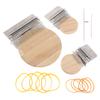 Mini Darning  Loom Machine DIY Apparel Sewing Small Loom Small Mender Loom For Darning Machine With Instructions Accessories