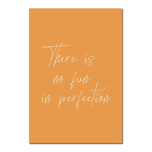 

Минималистичный тропический растительный плакат для девочек, абстрактный оранжевый пейзаж, настенная живопись на холсте, картина для домашнего декора 21*30cm