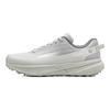Li Ning CF Outdoor Moda Absorção de Choque Refletivo Rebound Resistente ao Desgaste Cano Baixo Sapatos de Caminhada Unissex Sapatos de Caminhada Cinza Branco AHTV041-11