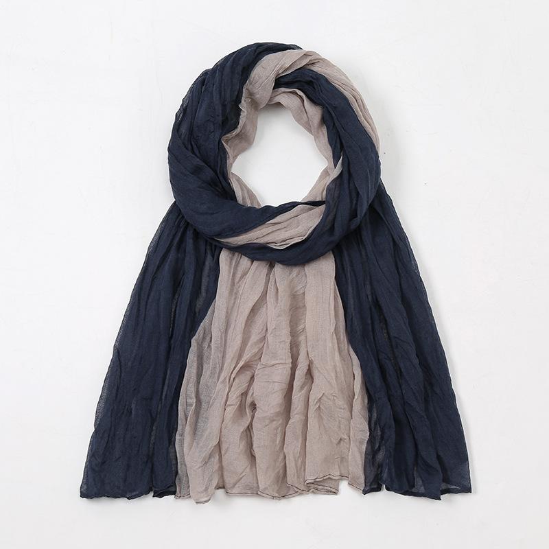 Spain Lovely Polka Floral Crinkle Viscose Shawl Scarf Lady Soft Thin Beach Wrap Pashmina Stole Bufandas Muslim Hijab 175*85Cm