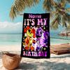 Personalized Customized Proof Beach Towel with Smiling Critters Pattern - Soft, Absorbent,quick-drying,perfect Swimming,camping&bathing