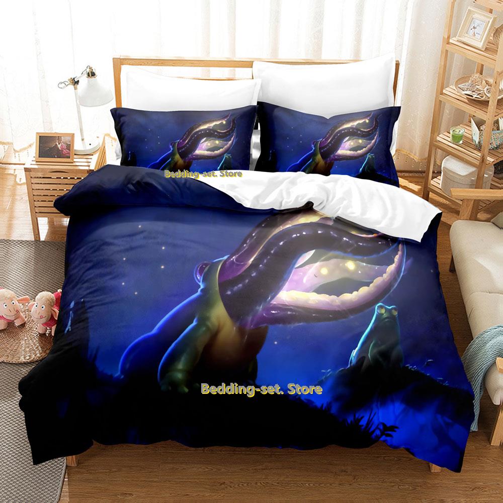 2023 Game Hearthstone Heroes Of Warcraft Bedding Set Cartoon Anime three-piece Set Teenager Bedroom Duvetcover Sets